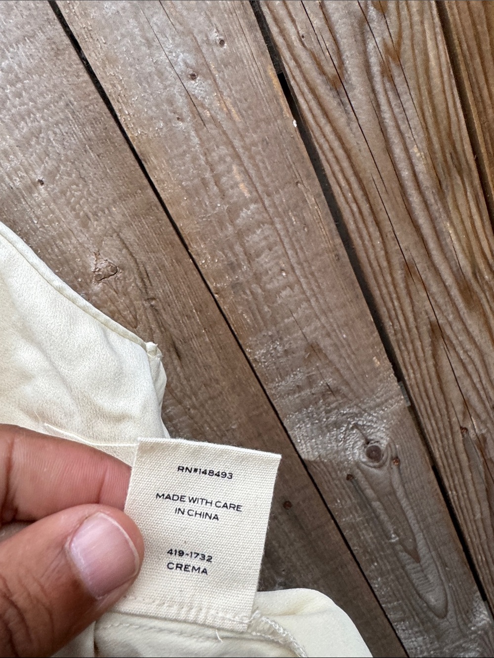 Doen Laney silk top in ivory - Picture 6 of 12